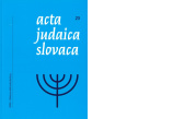Acta Judaica Slovaca 25